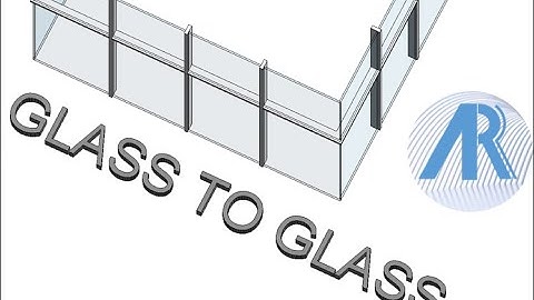 Glass to glass curtain wall corner revit tutorial