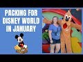 What to Pack for Disney World in January! || Disney World Packing Tips