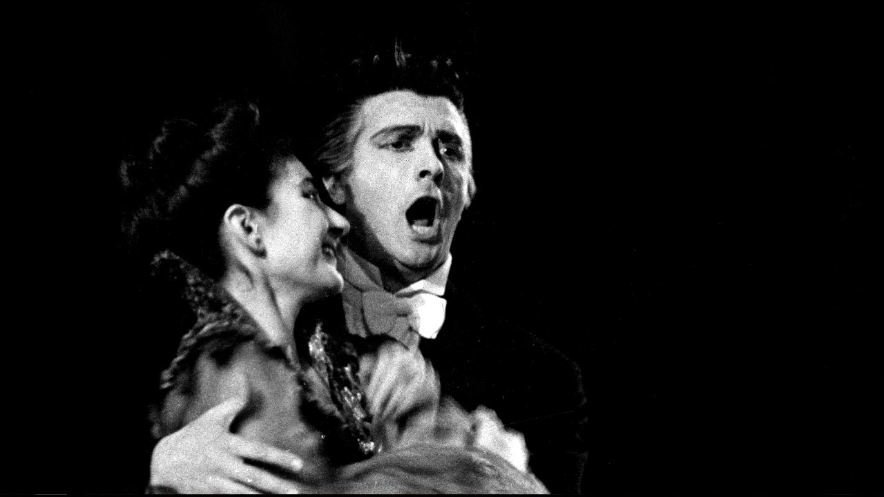 Maria Callas and Franco Corelli sing 