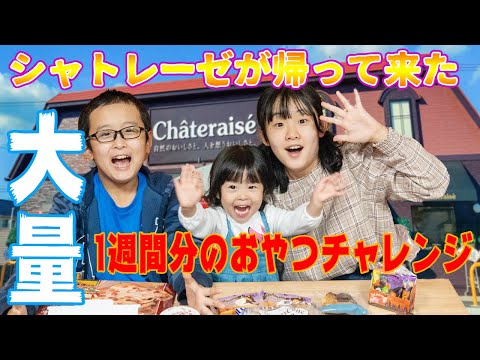 1週間分のおやつをシャトレーゼで買いまくり！安いお菓子・高級なお菓子季節のお菓子もいっぱい買えました