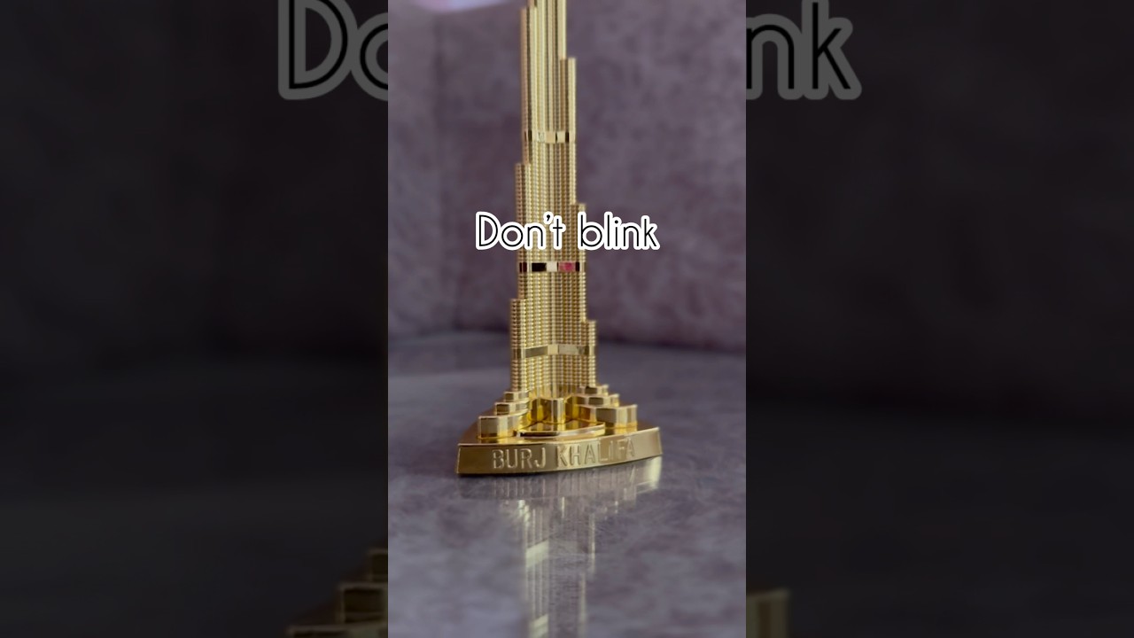 The glow-up is crazy | Burj Khalifa Dubai