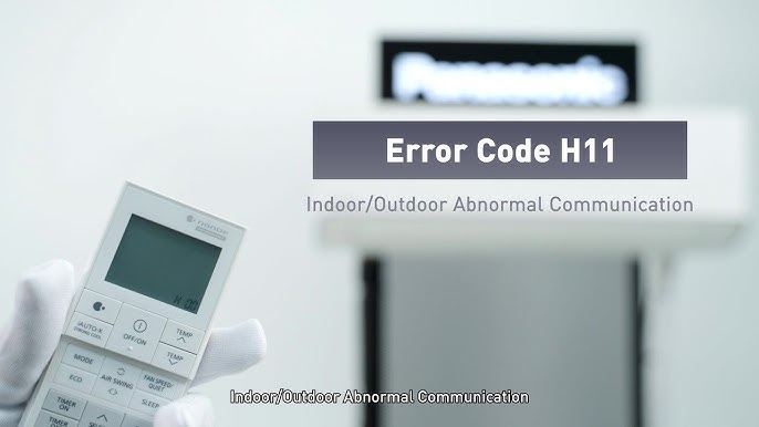 Panasonic Inverter Feilkode H11