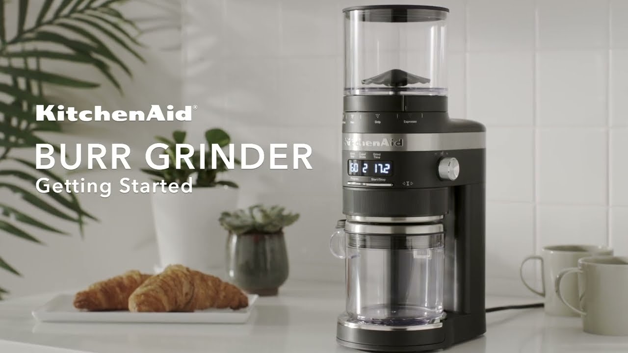 KitchenAid® Burr Coffee Grinder: Getting Started 