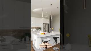 Modern Stylish Kitchen Interior design  Woodlab Interiors #homedecor #kitchendesigner #kitchendesign