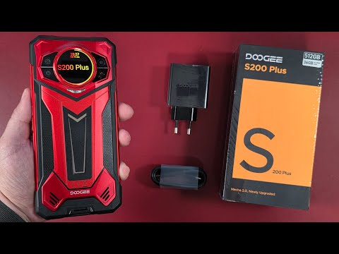 Стильный мехадизайн - Doogee S200 Plus