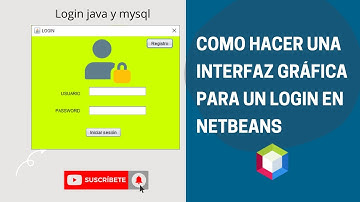 ▶️ (3/5) Como Hacer una Interfaz Gráfica en  NetBeans para un login