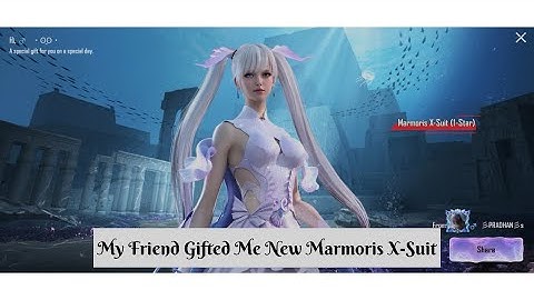 Pradhan X-Suit Gift Me Marmoris X-Suit #shorts #pubgmobile #bgmi @ekdafagaming
