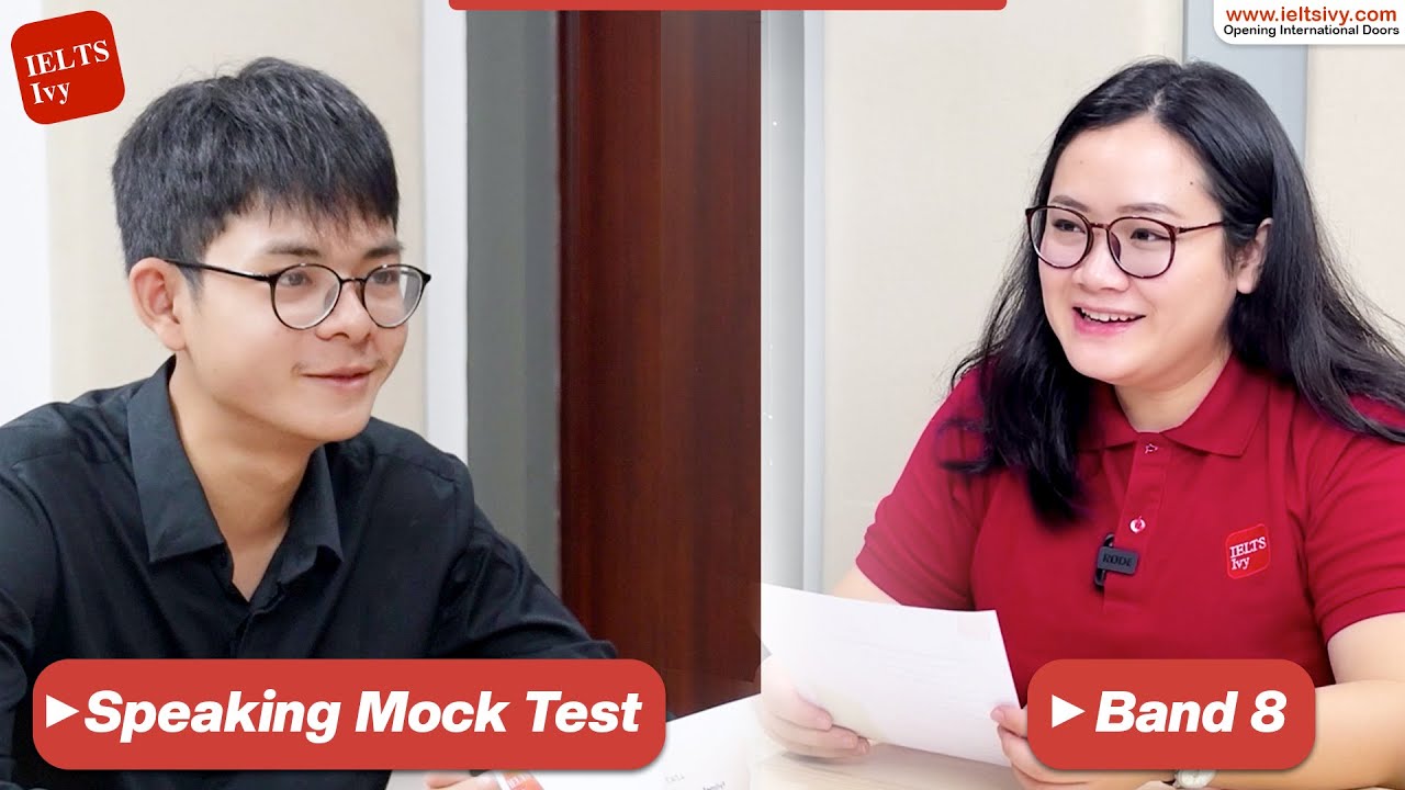 🔺IELTS Speaking Mock Test - Band 8 🔺