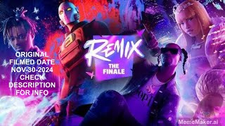Fortnite Chapter 2 remix end Event it was Flimed on NOV-30-2024 check description for info