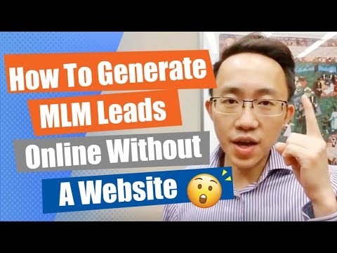 How To Generate MLM Leads Online Without A Website