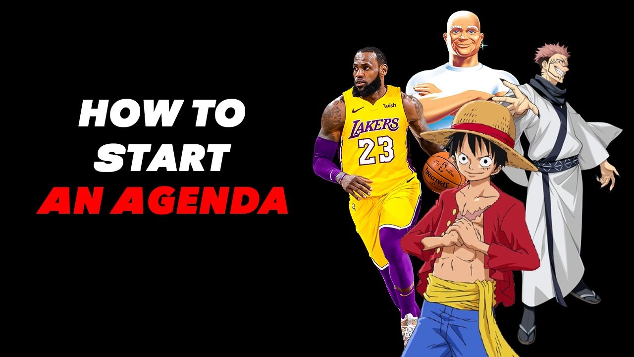 Как начать повестку дня