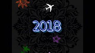 Countdown Wish you a happy new year 2018