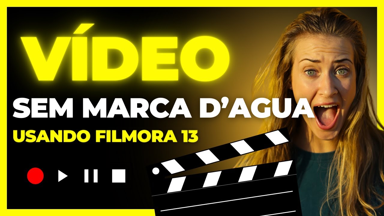 Como editar videos e salvar sem marca d'agua no Filmora 13 - YouTube