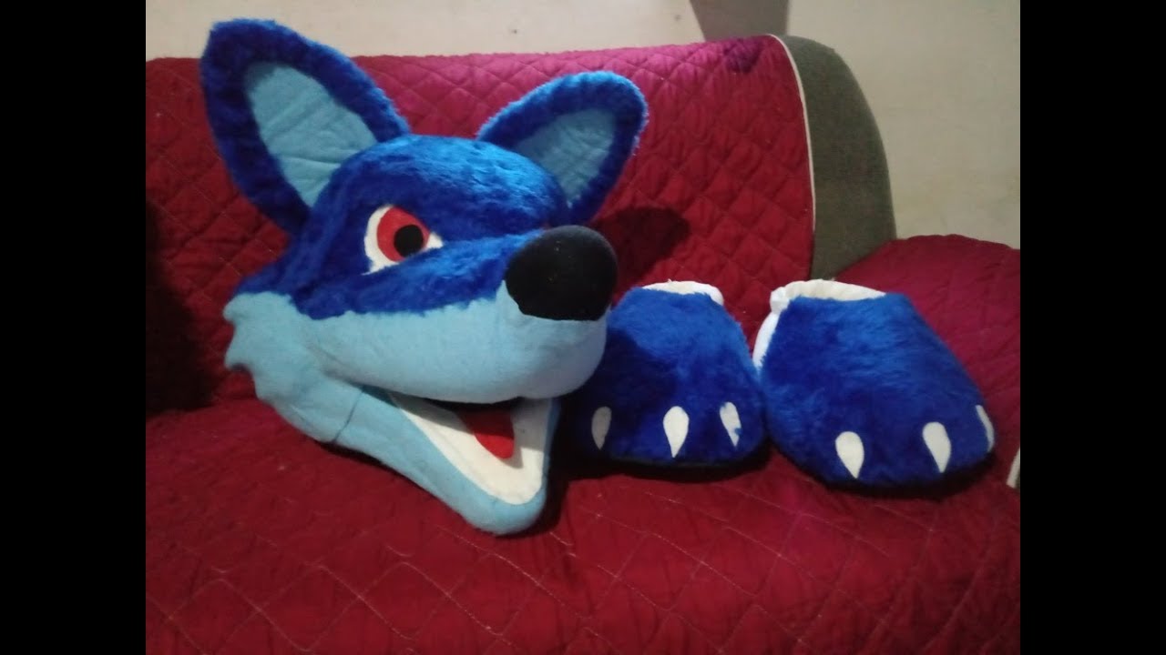 cabeça de vestir - MASCOTE RAPOSA BARBALHA FC