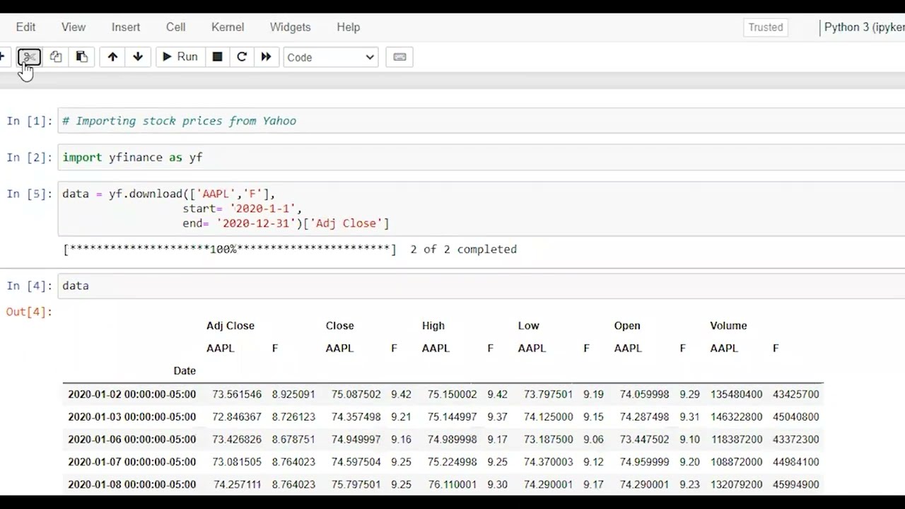 How To Import Stock Data From Yahoo In Python Full Version YouTube How To Import Stock Data From Yahoo In Python Full Version YouTube