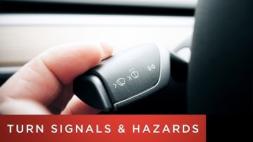 Tesla Model 3 Quick Video | Turn Signal & Hazard Lights