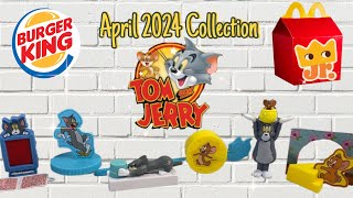 2024 Burger King Tom and Jerry Complete Set Collection Review - Happy Meal Video  - AWA Reviews
