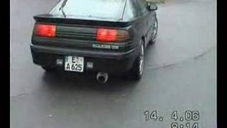 Magnaflow an Mitsubishi Eclipse GS D20 1G im Stand Part I