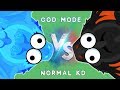 GOD MODE QUEEN CELESTE VS NORMAL KD in MOPE.IO / QUEEN CELESTE SERVER TAKEOVER 230M XP in MOPE.IO