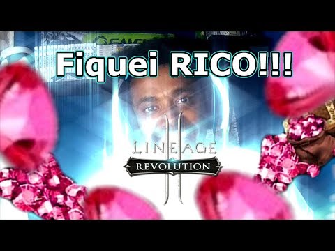 Lineage 2 Revolution: FIQUEI RICO 20 MIL Diamantes Vermelhos!!! Omega Play