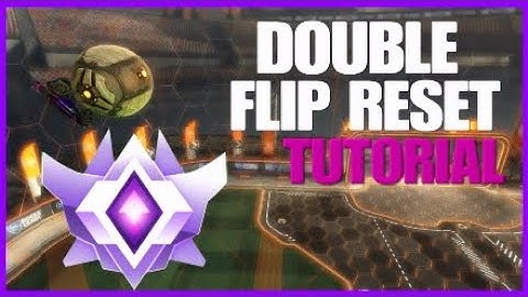 How To Double Flip Reset On Rocket League (TUTORIAL)