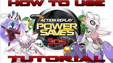 How To Use the 3DS Action Replay: PowerSaves (Re-made 2015)