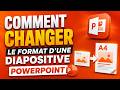 Comment Changer Le Format D’Une Diapositive PowerPoint En A4 📄