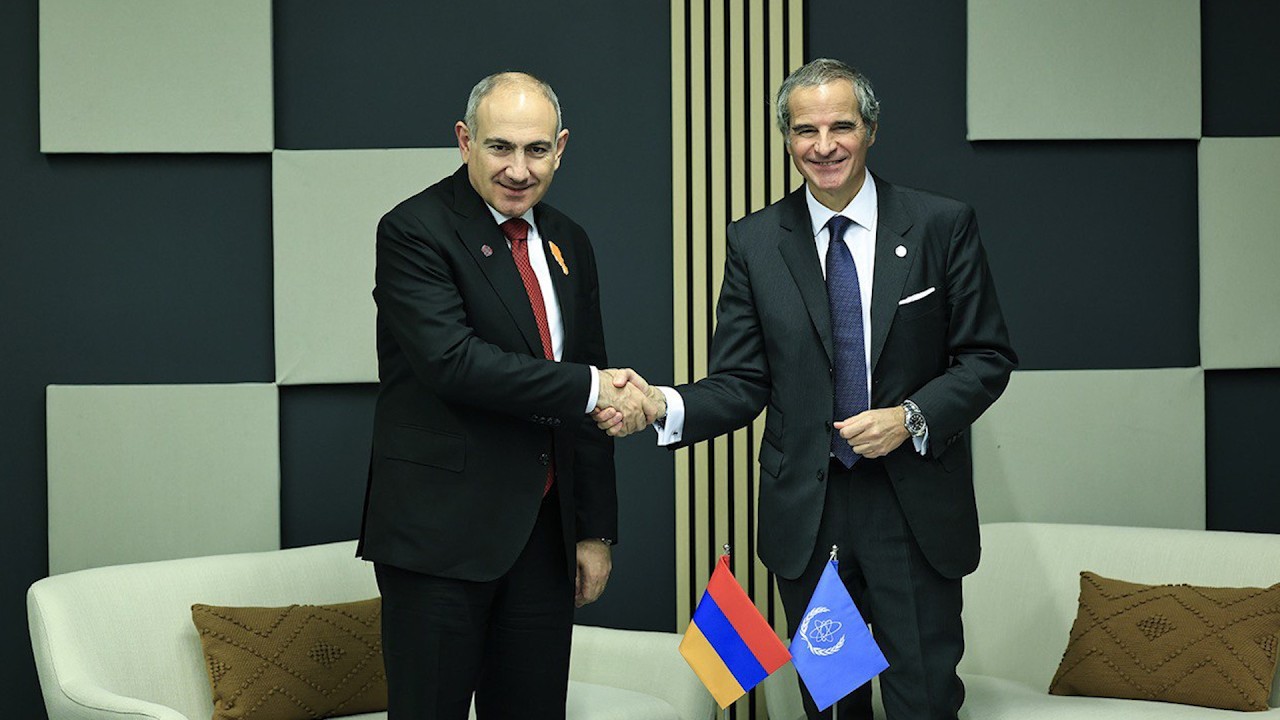 Վարչապետը հանդիպել է ԱԷՄԳ գլխավոր տնօրեն Ռաֆայել Գրոսսիի հետ