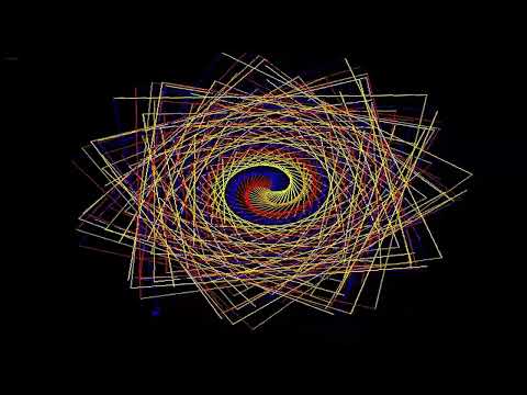 ✨Python Paintbrush: Galaxy Animation ✨✨- Turtle's Technicolor Dream | Animation 3