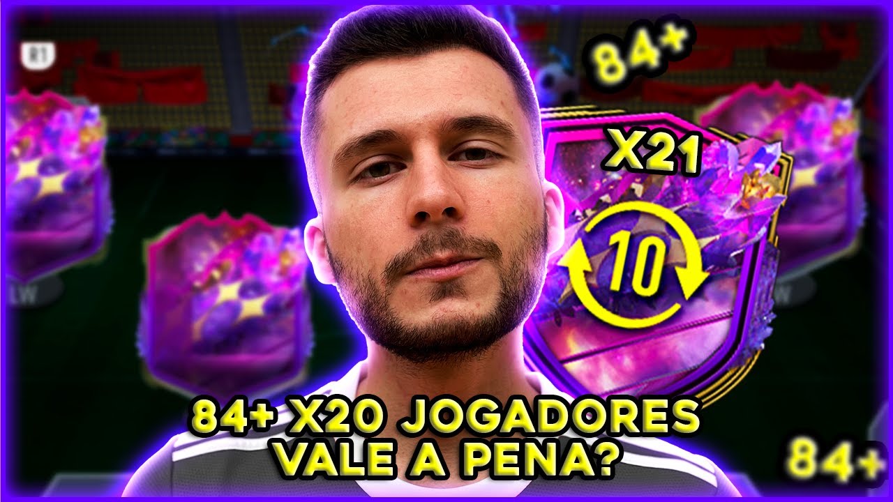 ABRI 21 PACKS 84+ X20 JOGADORES VALE A PENA?? FIFA 23 - UT
