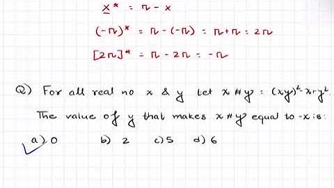CMAT Quantitative Ability Defined Functions Part 1 | CMAT Preparation Class