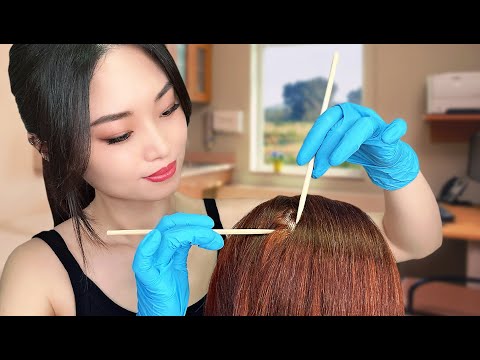 [ASMR] Doctor Head and Scalp Check