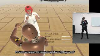 Martial Arts Training in Virtual Reality with Full-body Tracking and Physically Simulated Opponents screenshot 4