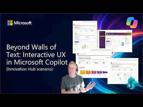 Beyond Walls of Text: Interactive UX in Microsoft Copilot