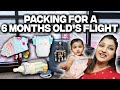 Packing tips for babys first flight  last day in india  albeli ritu
