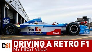 What it's Like Driving a Retro F1 Car (& my first VLOG)