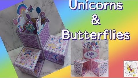 Triple cube pop up box card