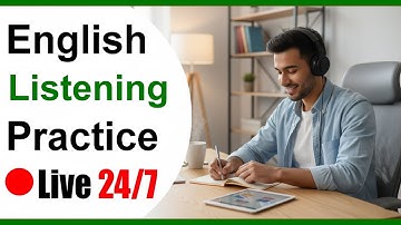 English Listening Practice LIVE 24/7 – Non-Stop English Listening for All Ages