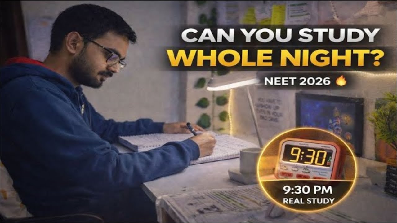 Study With Me | Daily Routine for NEET/JEE 2026 Aspirants 🧠📚 | Real Kota Hostel Life