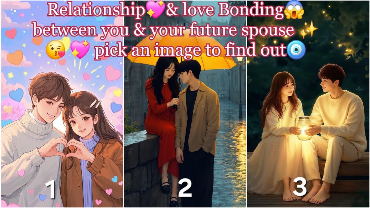 Relationship💖& love Bonding😱between you & your future spouse ✨️ 😘 💖 pick an image to find out🧿🔮Tarot