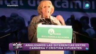 Cristina Cifuentes vs Manuela Carmena: dos formas diferentes de hacer política