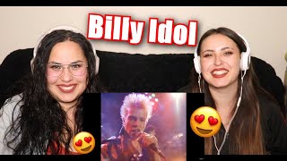 TWO SISTERS REACT To Billy Idol - Rebel Yell !!! (They think he is cute)