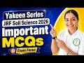 Important Soil Science MCQs 🔥 | JRF Soil Science 2026 | Exam Focus Series
