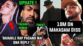 Muhfaad x Raga Update ! Muhfaad Live talking about Talhah yunus | QnA Reply ! Kr$na diss track 10M
