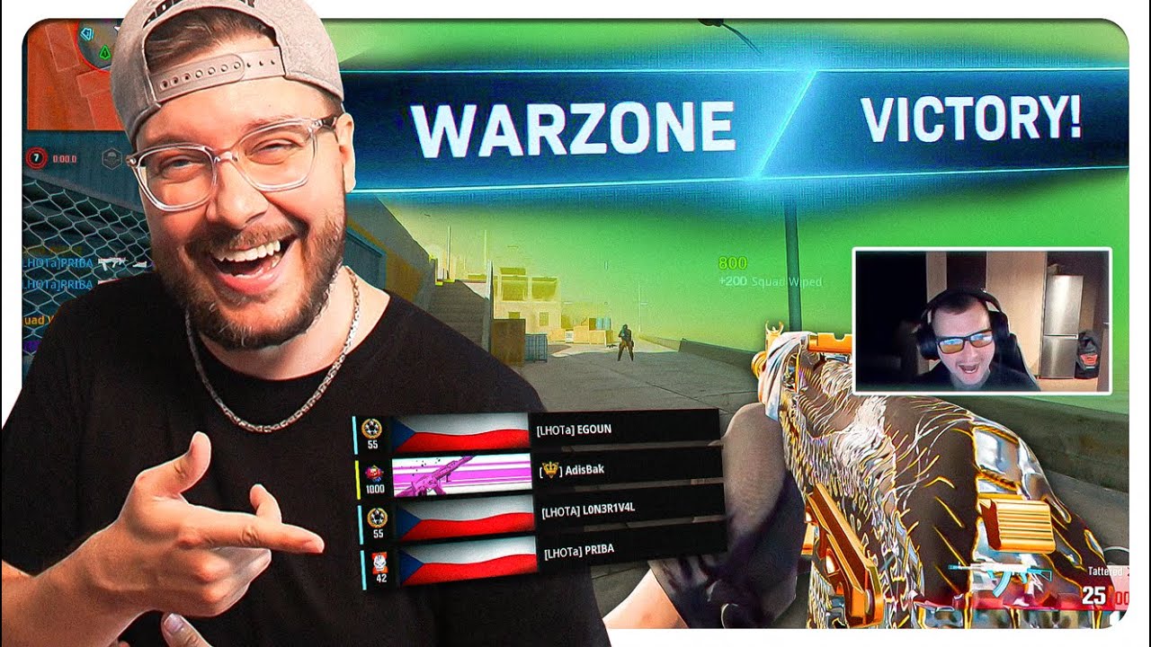 Česká Warzone jízda s Lhota Týmem!