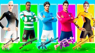 RANDOM SKIN CALCIO CHALLENGE SU FORTNITE!!