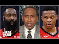 James Harden or Russell Westbrook: Who is more important to the Rockets? First Take debates