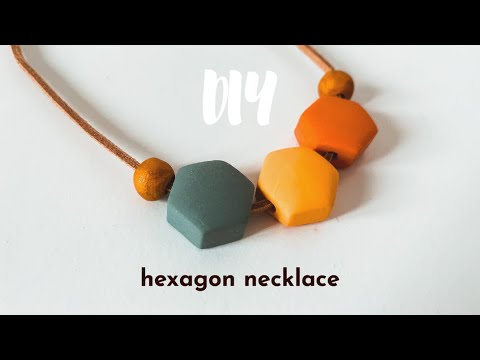 Easy Necklace Made Out of Clay - Happiness isCreating