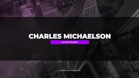 Modern Lower Thirds - DaVinci Resolve DaVinci Resolve Templates