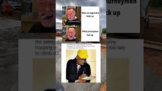 Journeyman VS Apprentice #construction Wealth